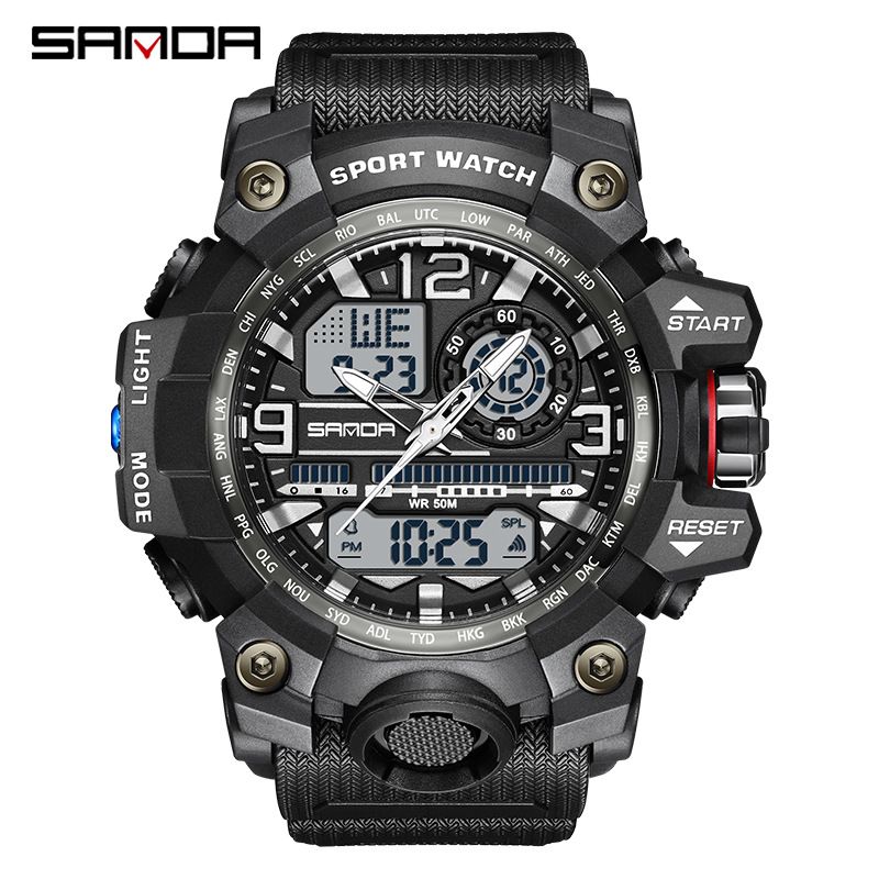 BLWOENS - Relojes masculinos de moda - Blanco