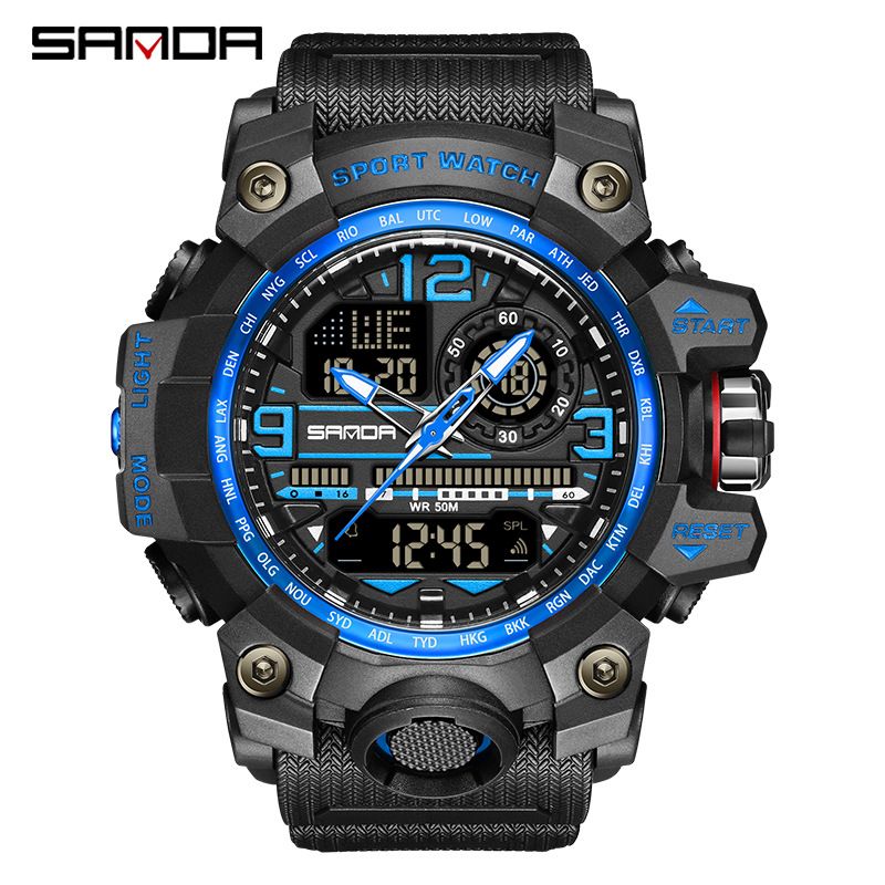 BLWOENS - Relojes masculinos de moda - Azul
