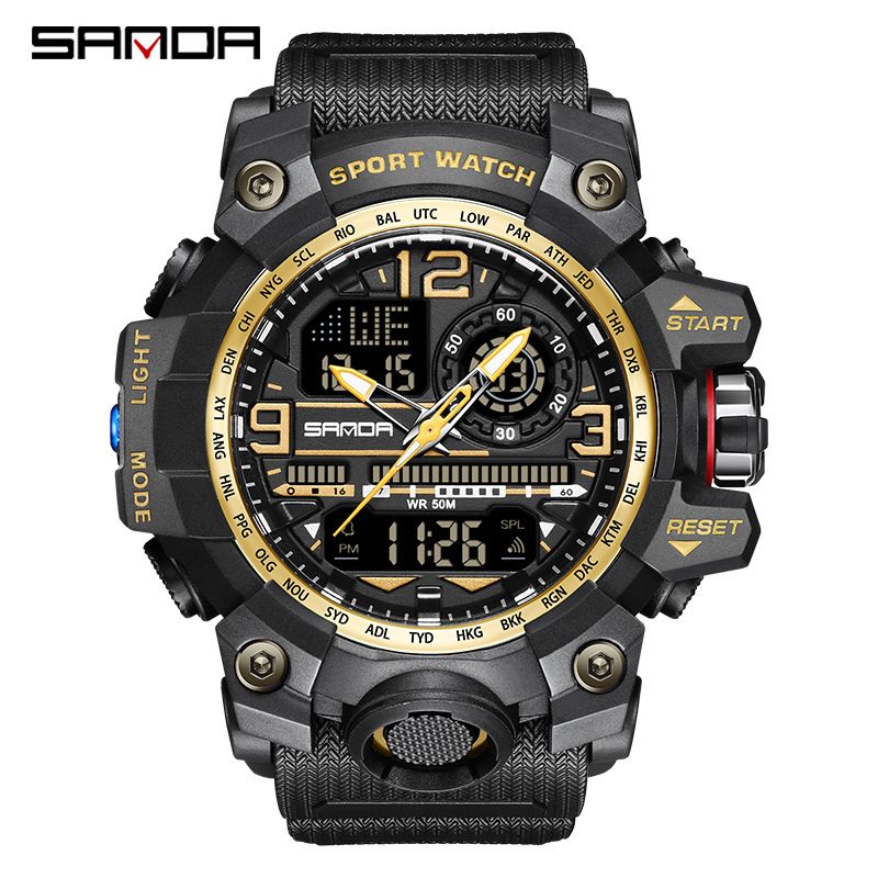BLWOENS - Relojes masculinos de moda - Dorado