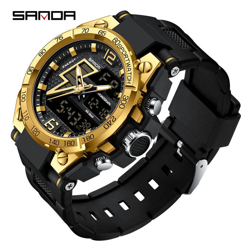 BLWOENS - Relojes masculinos de moda - Dorado