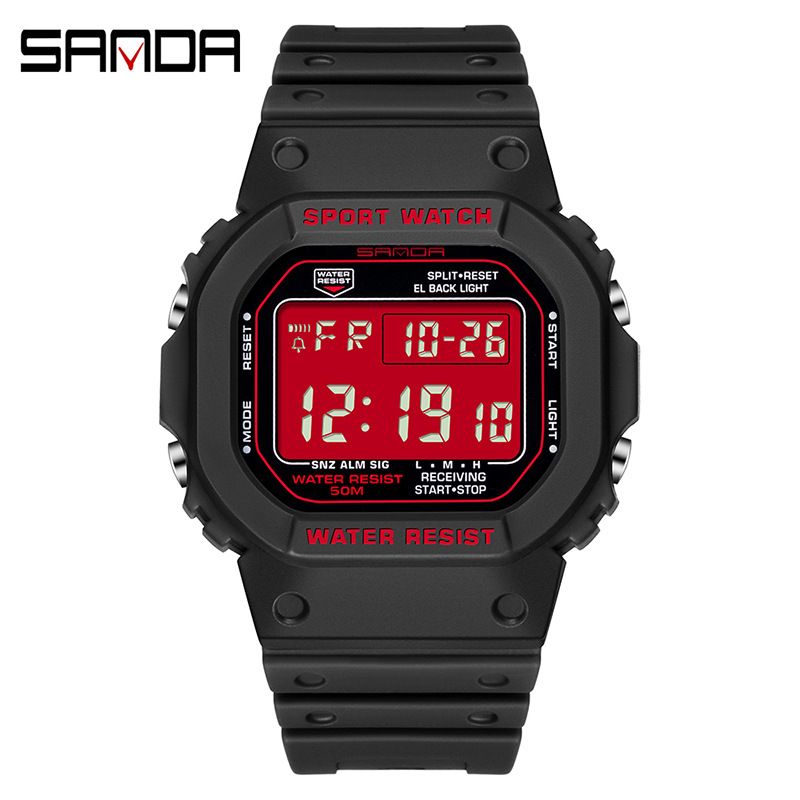 BLWOENS - Relojes masculinos de moda - Rojo