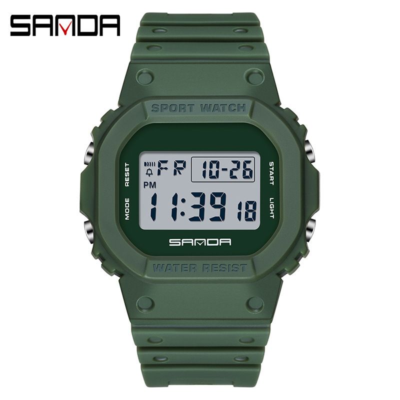 BLWOENS - Relojes masculinos de moda - Verde