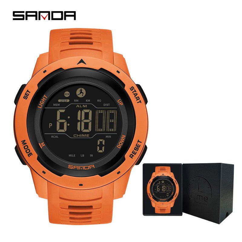 BLWOENS - Relojes masculinos de moda - Naranja