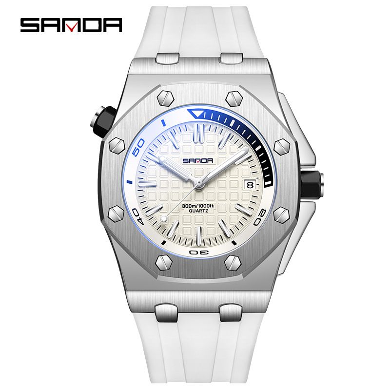 BLWOENS - Relojes masculinos de moda - Blanco