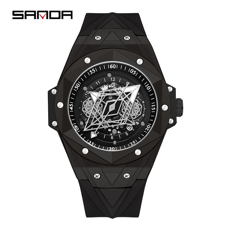 BLWOENS - Relojes masculinos de moda - Negro