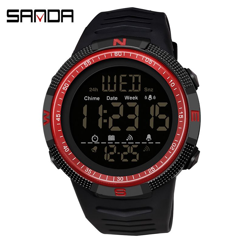 BLWOENS - Relojes masculinos de moda - Rojo