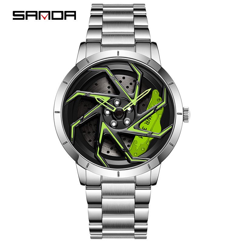 BLWOENS - Relojes masculinos de moda - Verde