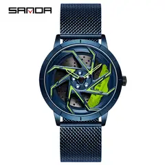 BLWOENS - Relojes masculinos de moda - Azul