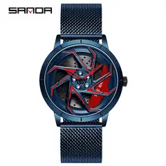 BLWOENS - Relojes masculinos de moda - Azul