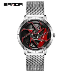 BLWOENS - Relojes masculinos de moda - Rojo