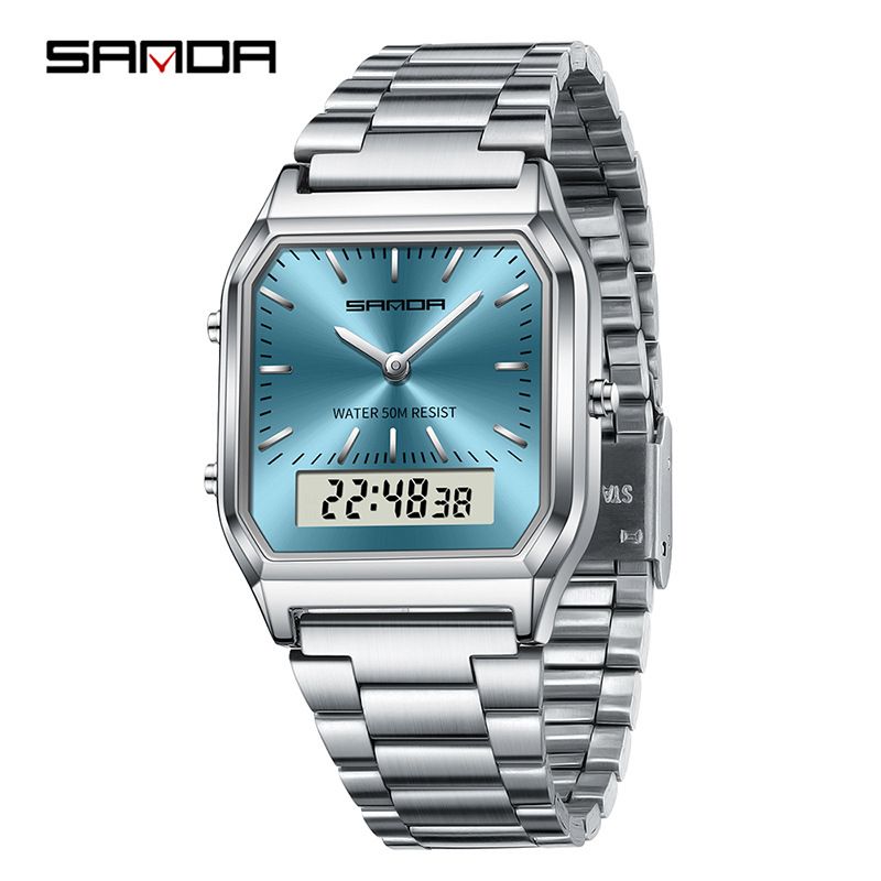 BLWOENS - Relojes masculinos de moda - Azul