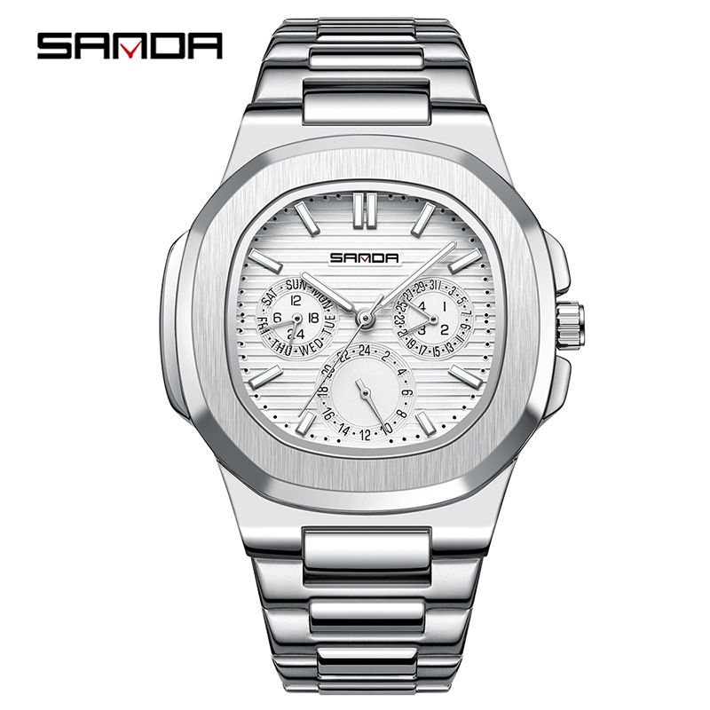 BLWOENS - Relojes masculinos de moda - Blanco