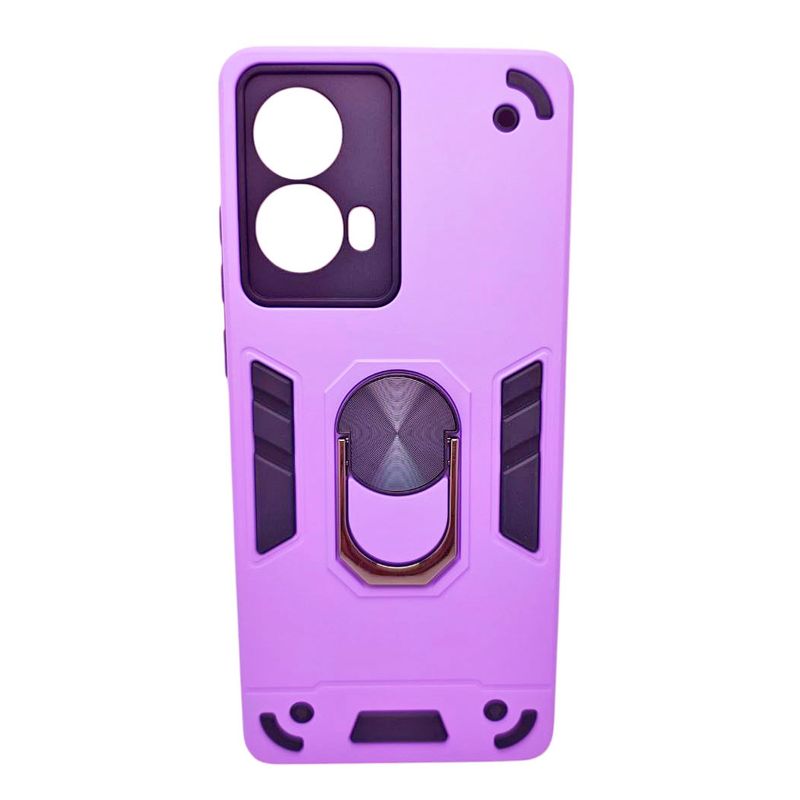GENERICO - Protector Carcasa para Motorola G85 5g Robot Antishock Lila