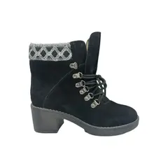 HERIEL - Bota Negra Taco Mujer