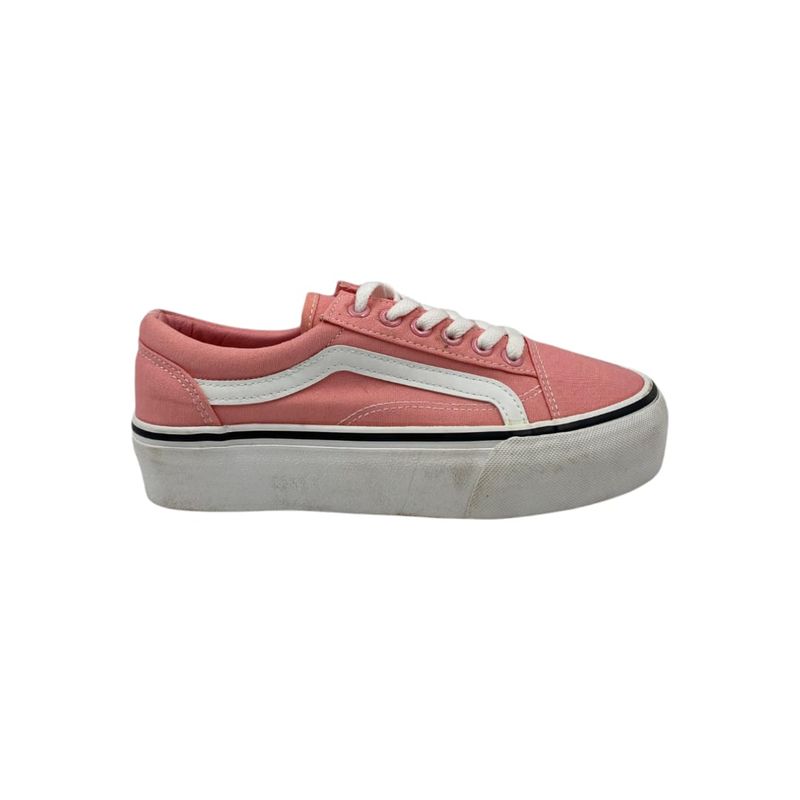 HERIEL - Zapatilla Rosa Plataforma Mujer