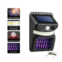 GENERICO - Lampara Solar Mata Mosquitos Zancudo Repelente Mosca Insecto
