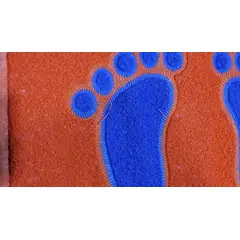 GENERICO - Alfombra Baño 40 X 60 Cm Bajada Ducha Entrada Bienvenida