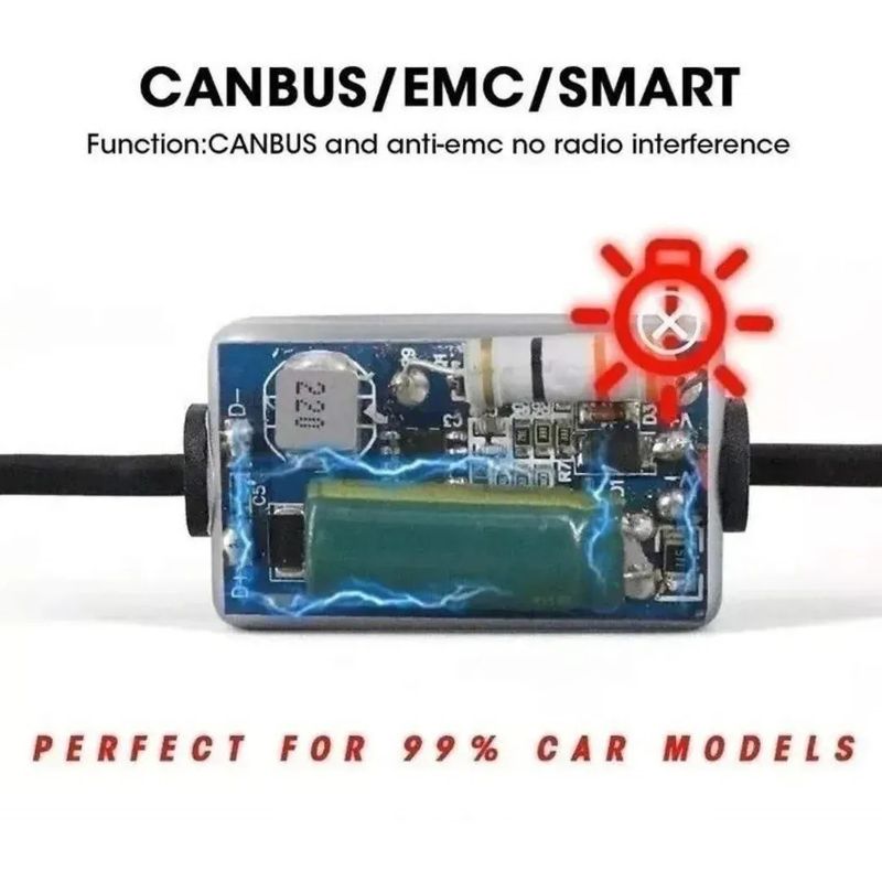 GENERICO - Kit Ampolleta Auto Led Canbus   F2-H1 C16