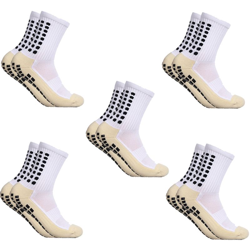 EINICIO - 5 Pares De Calcetines Deportivos Antideslizantes Talla 38-45