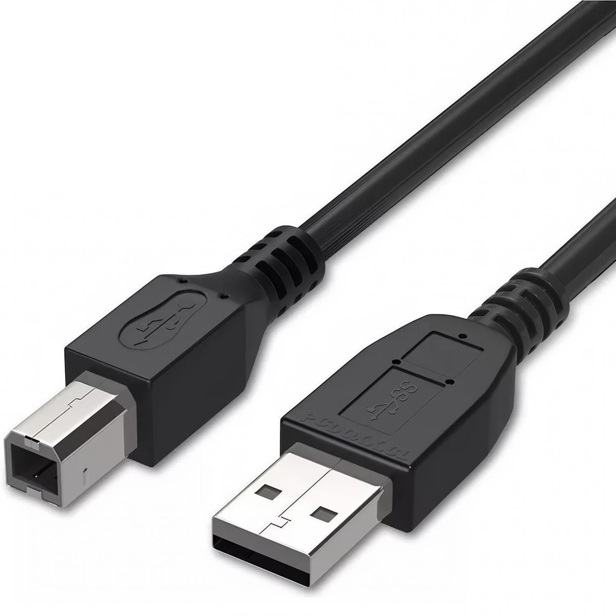 GEN - Cable Datos Usb Impresora Hp Laser 107a 135a 137 M111a M111w - Negro