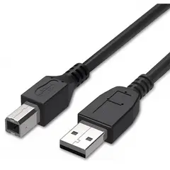 GEN - Cable Datos Usb Impresora Hp Laser 107a 135a 137 M111a M111w - Negro