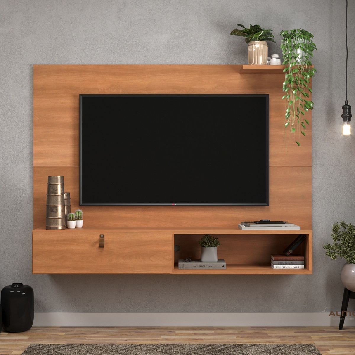 ALMORE - Panel Italia TV 50" 1 Pta Freijo