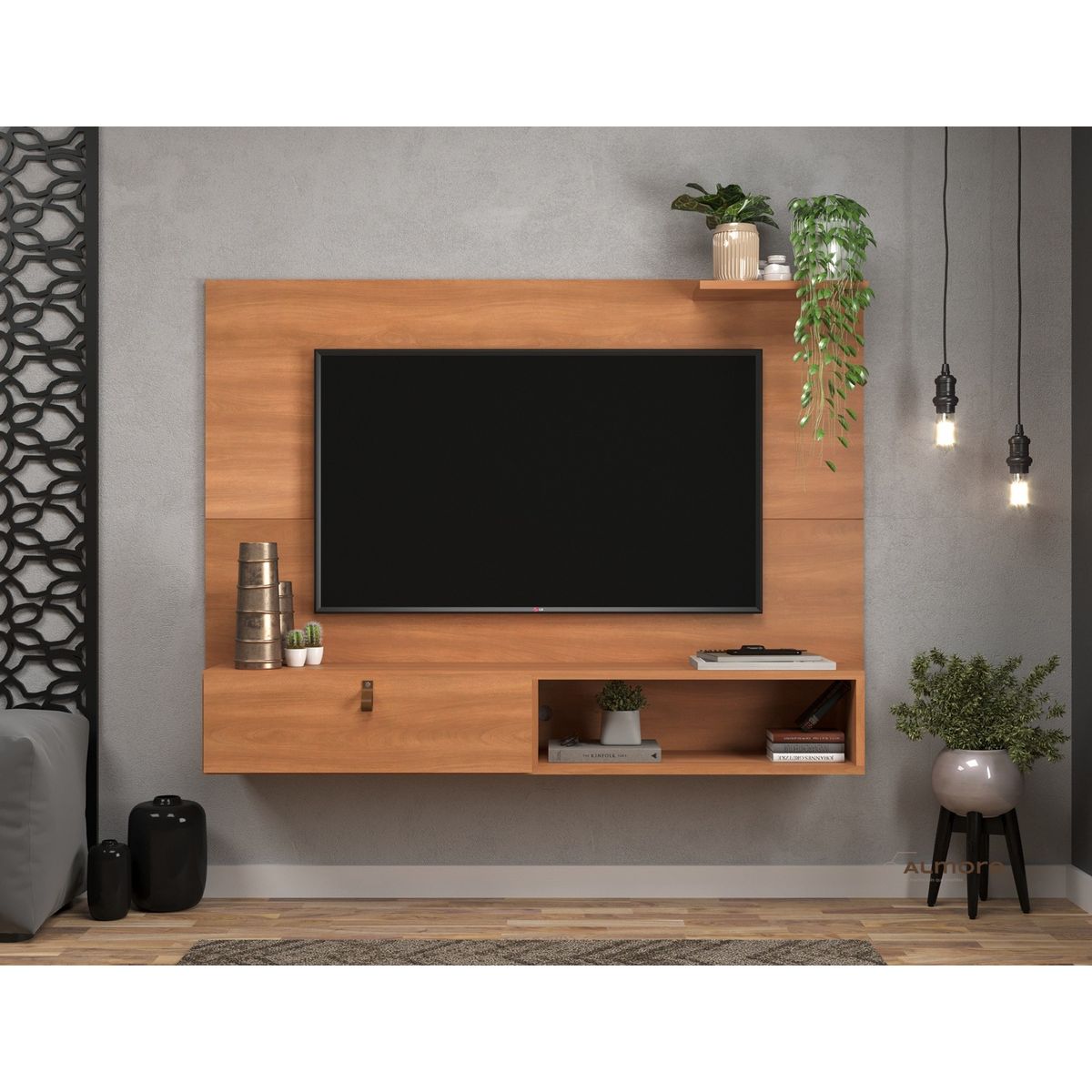 ALMORE - Panel Italia TV 50" 1 Pta Freijo