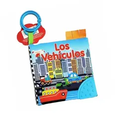 GENERICO - Libro Sensorial Tela Estimulación Visual Juguete Bebe