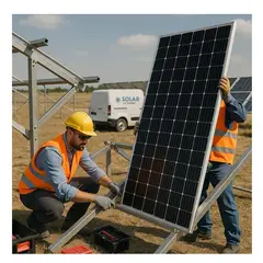 GENERICO - Panel Solar 200w 12v Celdas Monocristalino