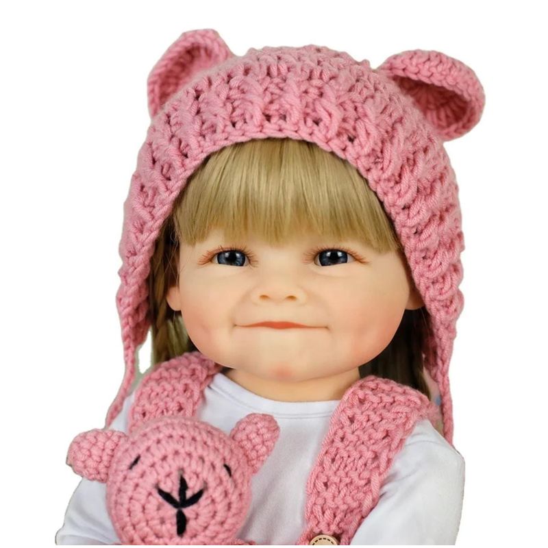 GENERICO - Muñeca Bebé Reborn Realista De Silicona 55 cm