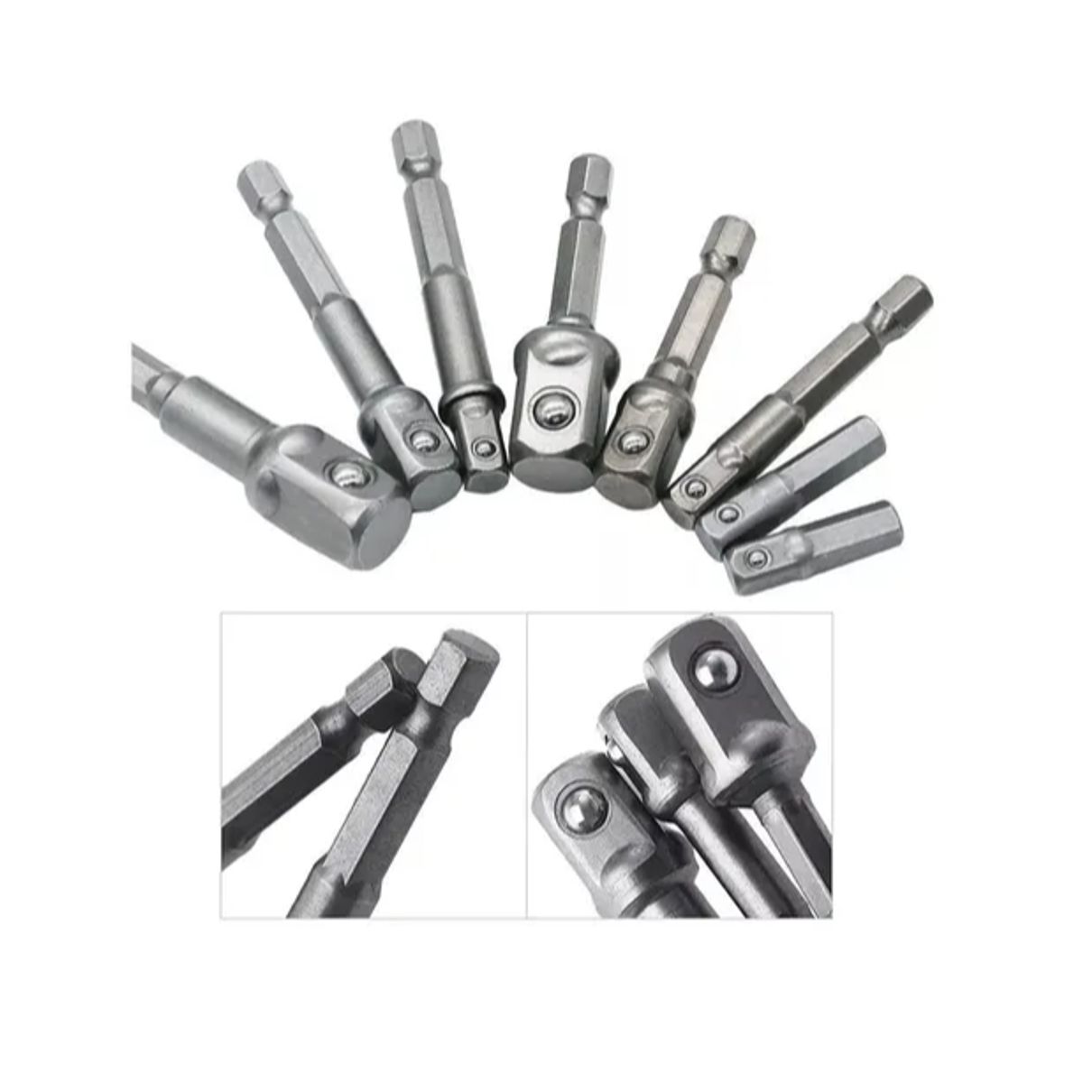 GENERICO - Set Adaptadores Dados De Impacto Magnéticos De 143812in