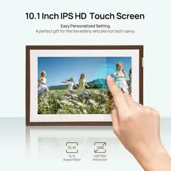 ARZOPA - Marco De Foto Digital Inteligente 10.1''- 32 Gb (d10)