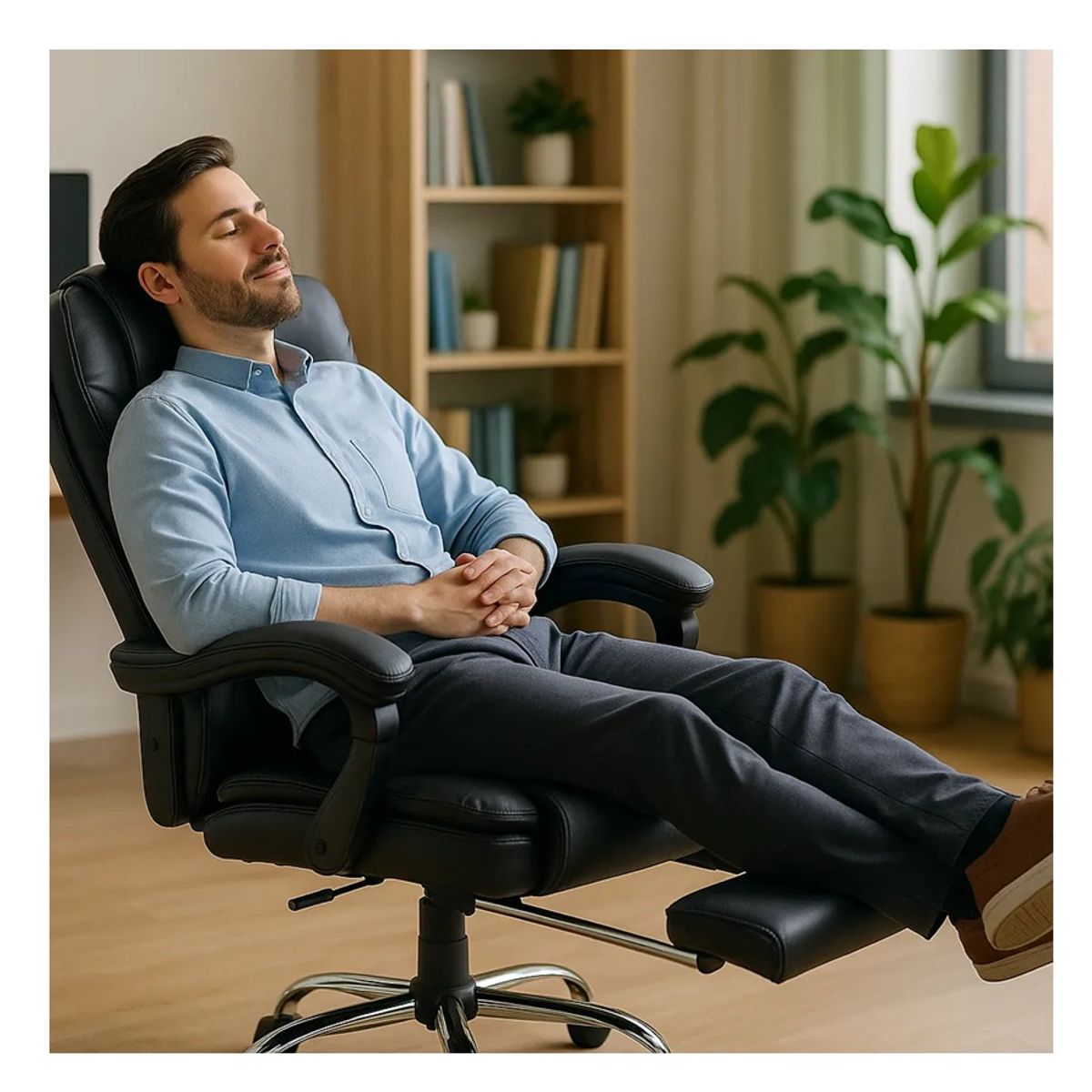 GENERICO - Silla De Oficina Profesional Ergonomica Reclinable Ajustable