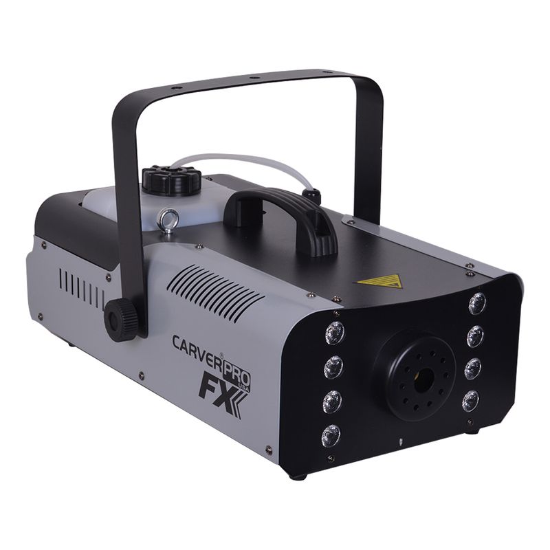 CARVERPRO - MAQUINA DE HUMO 1500W CON LED 8X3W FLG-1500 CARVERPRO
