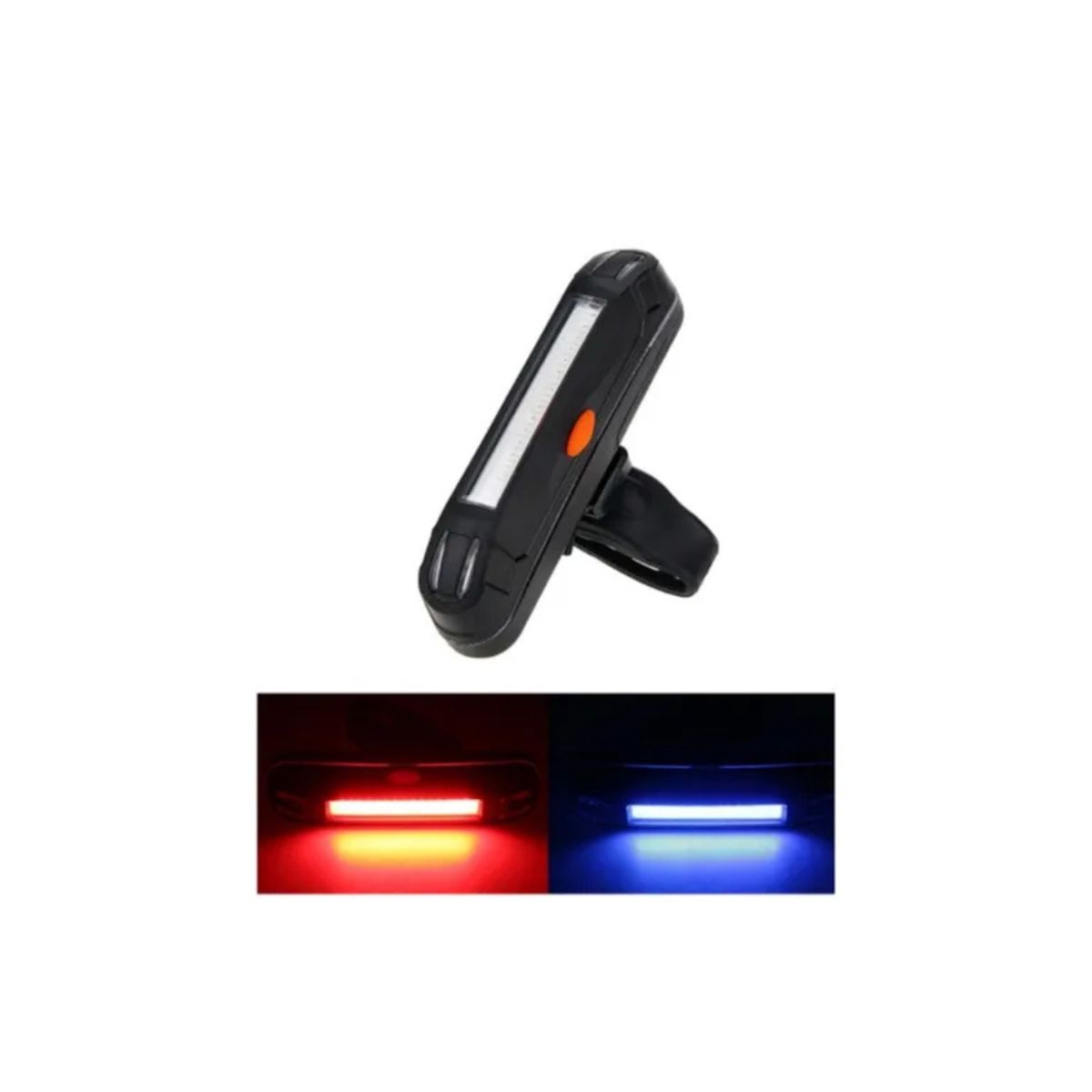 GENERICO - Luz Para Bicicleta Rojo y Azul