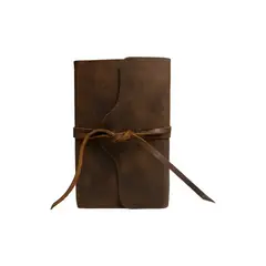 TRATUR - Libreta Futalefú de Cuero Café