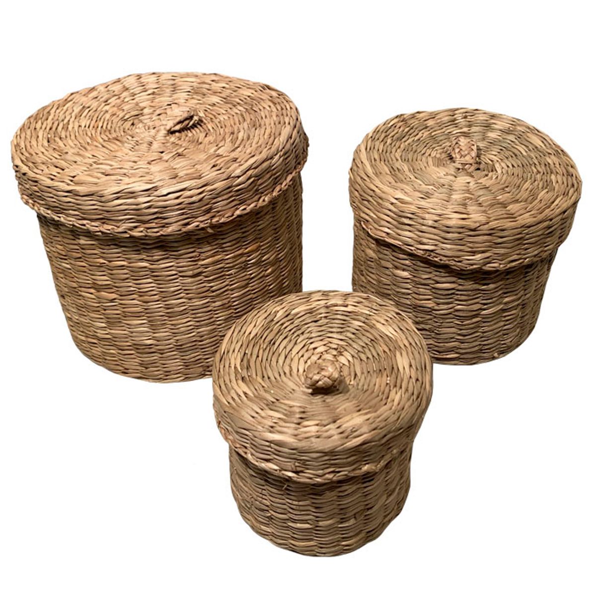 BRIC - Cestas con tapa set de 3