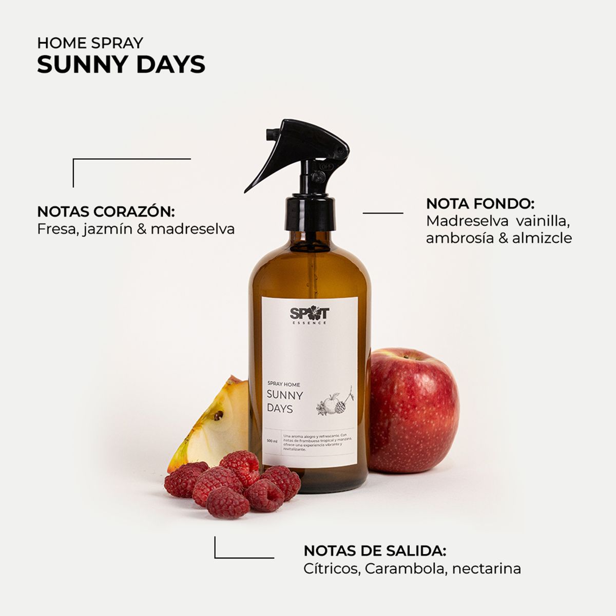 SPOT ESSENCE - Spray Home 500ml Sunny Days Ámbar