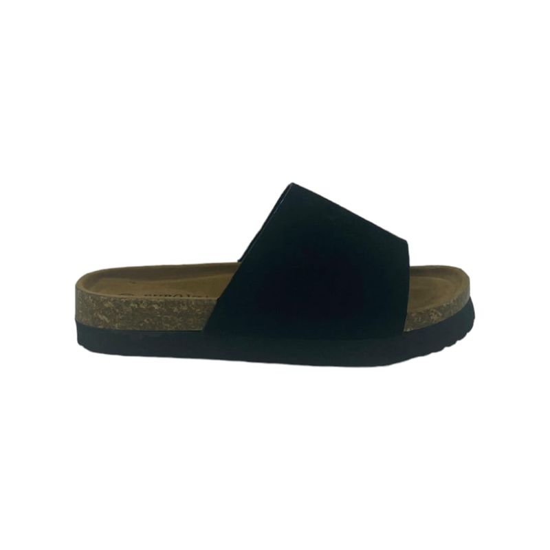 HERIEL - Sandalia Negra Plataforma