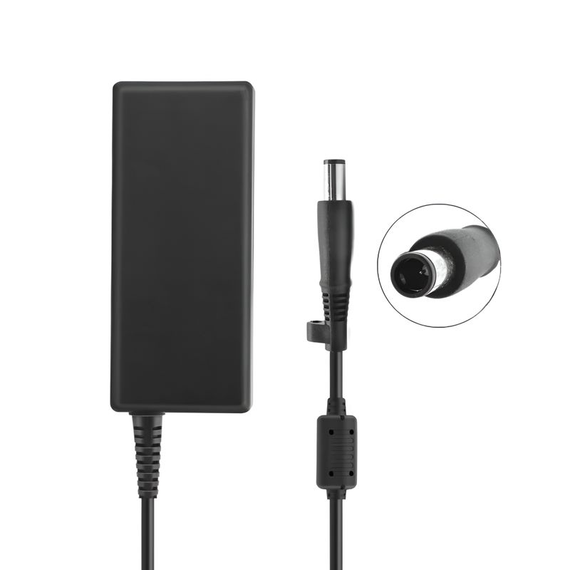 DBLUE - Cargador Notebook  Para Hp 185V35A Punta Aguja Dbekc-104 - Negro