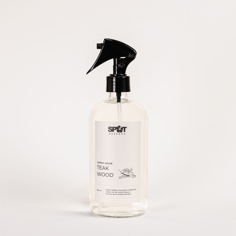SPOT ESSENCE - Spray Home 500ml Teakwood Transparente