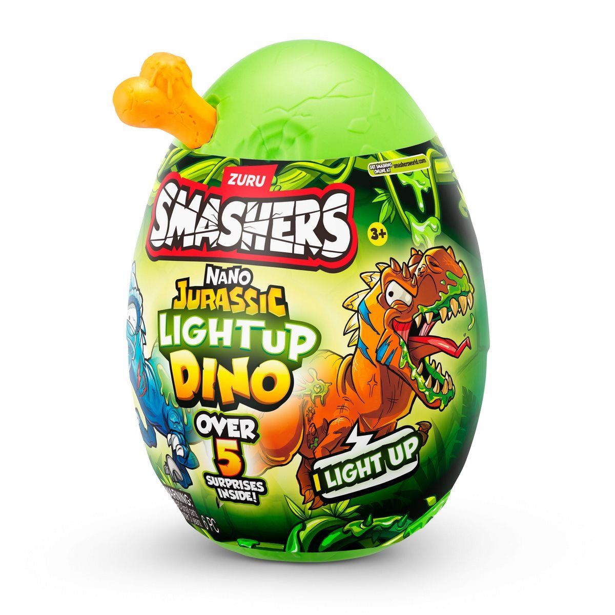 SMASHERS - Mini huevo Smashers colección dinosaurios Jurassic