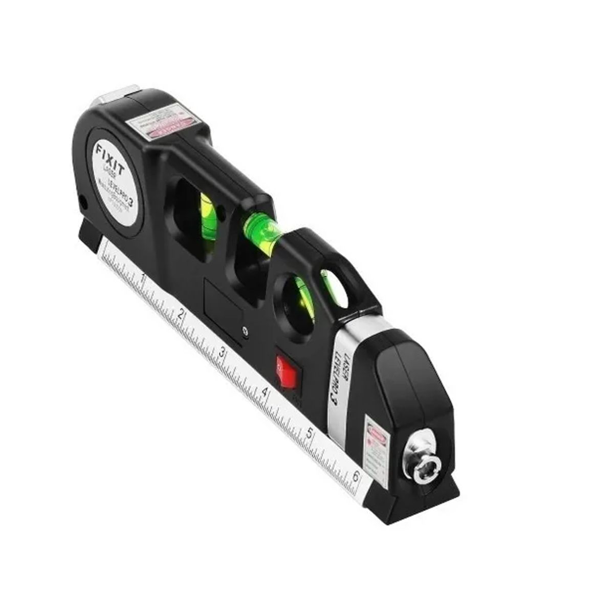 GENERICO - Nivelador Laser Nivel De Laser Cinta Métrica 3 Modos