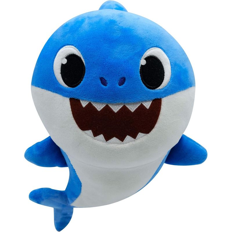 BABY SHARK - BABY SHARK PELUCHE DADDY SHARK 40 CM CON MUSICA
