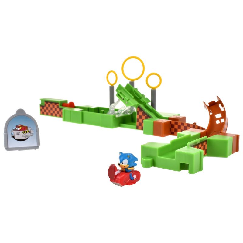 SONIC - PLAYSET AUTOS DE CARRERA GO GO SONIC -SONIC