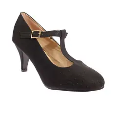 SOLLU - Zapato Mujer Vía Franca Color Negro