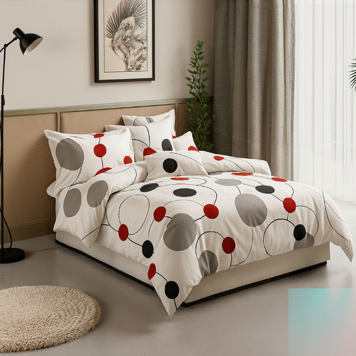 ARMONIA - Sábana 15 Plazas Algodón - 800 Hilos Suavidad Superior