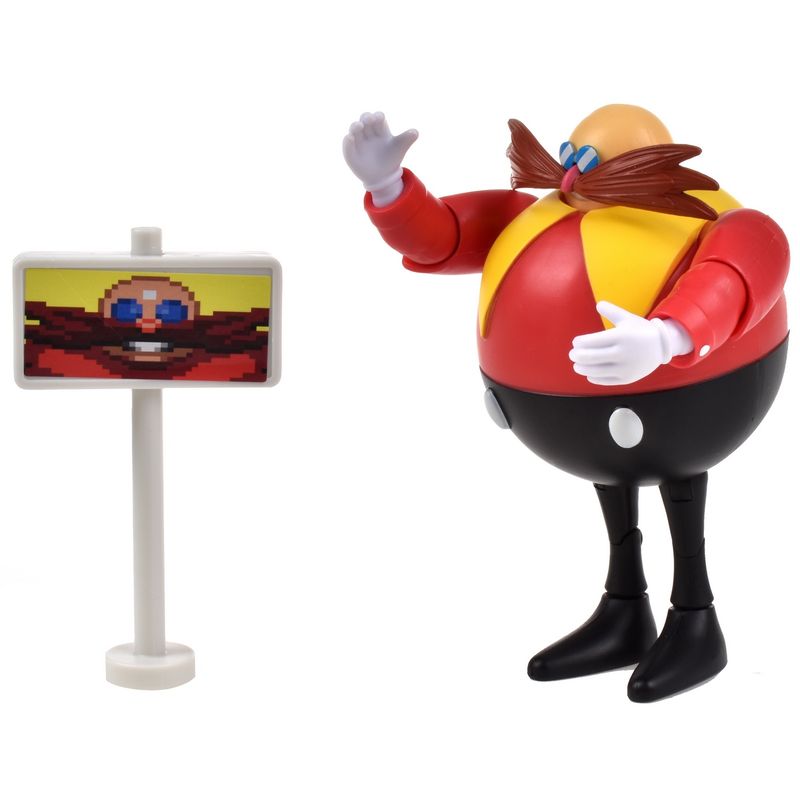 SONIC - FIGURA SONIC 10 CM. CON ACCESORIO - EGGMAN