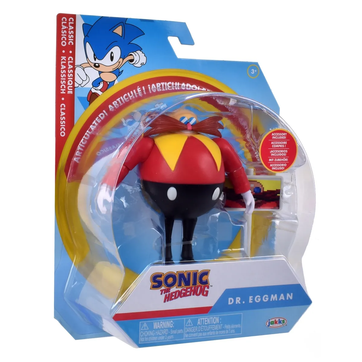 SONIC - Figura de acción SONIC colección Dr. Eggman 10 cm