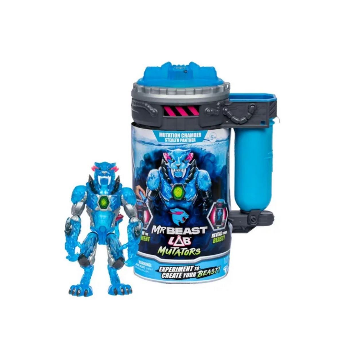 ANSALDO - Figura coleccionable BEAST LAB Panther mutante 13 cm